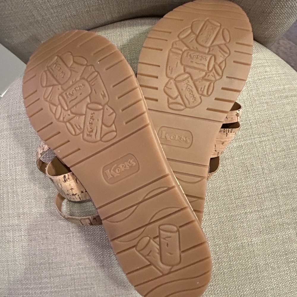 Natural Cork Sandals - Picture 7 of 8